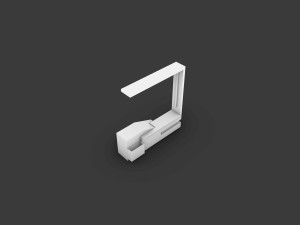 Information desk 3D Model