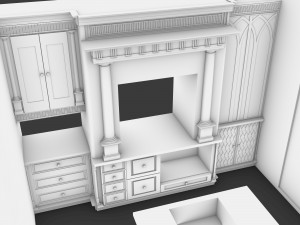 Classic kitchen 3D Model