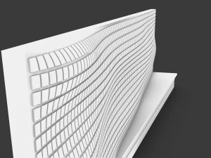 Patroon muur 3D Model