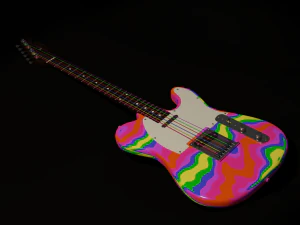 Telecaster Modelo 3D