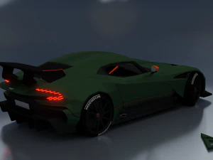 Aston Martin Vulcan 3D Model