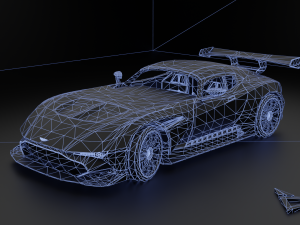 Aston Martin Vulcan 3Dモデル
