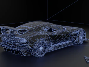 Aston Martin Vulcan 3D Model