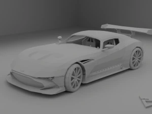 Aston Martin Vulcan 3D Model