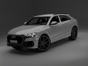 Audi Q8 3D 模型