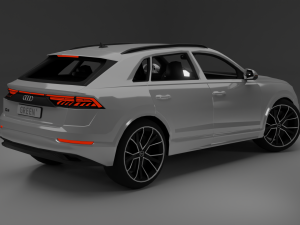 Audi Q8 3D 模型