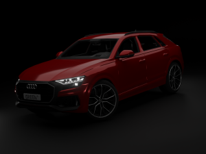 Audi Q8 3D 模型