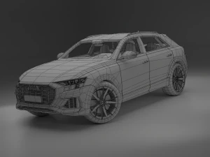 Audi Q8 3D Model