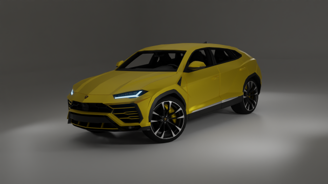 Urus 3D Модель .c4d .max .obj .3ds .fbx .stl .blend 