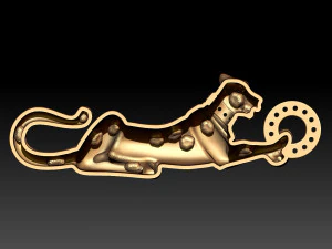 PANTHER PENDANT 3D Model