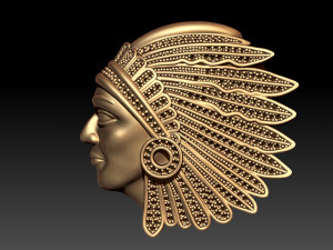 INDIAN MAN JEWELRY 3D 模型