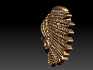 INDIAN MAN JEWELRY 3D Model