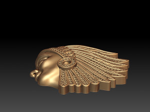 INDIAN MAN JEWELRY 3D Model