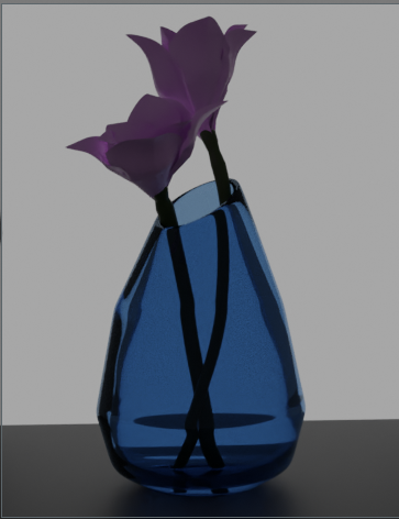Flower vase - glass vase 3D Model .c4d .max .obj .3ds .fbx .stl .blend 