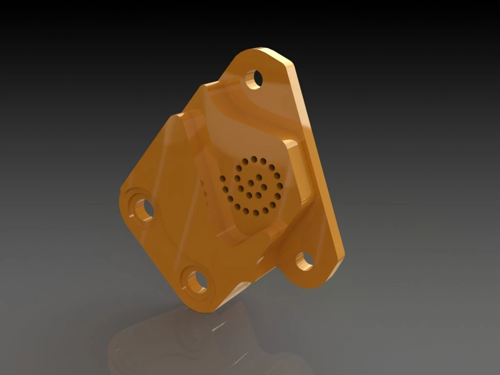 Caliper front disc brake kawasaki versys 250 cc 3D Model .c4d .max .obj .3ds .fbx .stl .blend 