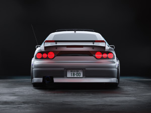 Nissan 180sx 3D Model