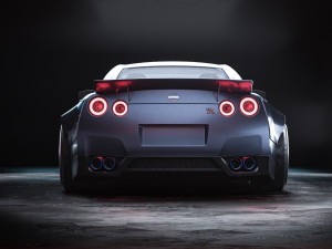 Nissan GT-R Modelo 3D