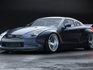 Nissan GT-R Modelo 3D