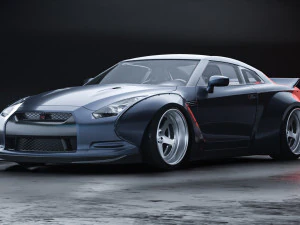 Nissan GT-R 3D Model