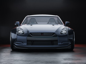 Nissan GT-R Modelo 3D
