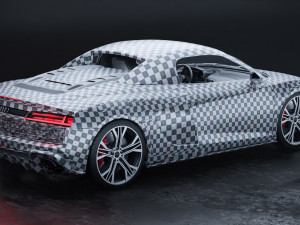 Audi R8 3D Модель