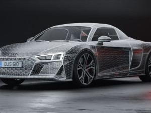 Audi R8 3D Модель