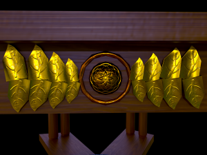 Antique table 3Dモデル