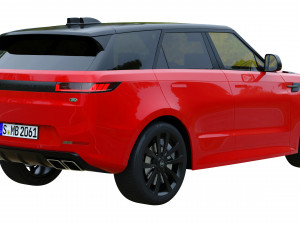 Range Rover Sport 2023 Model 3D