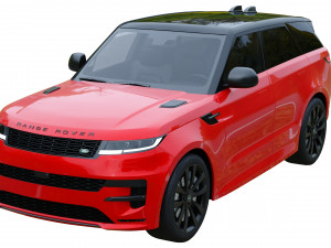Range Rover Sport 2023 Model 3D