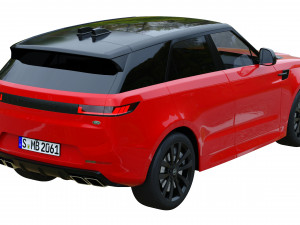 Range Rover Sport 2023 Model 3D
