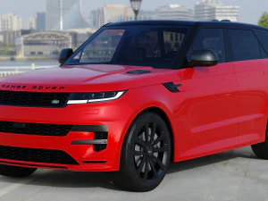 Range Rover Sport 2023 3D Model