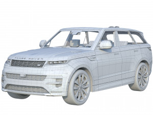 Range Rover Sport 2023 Model 3D