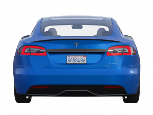 Tesla model S PLAID 2022 3D Model