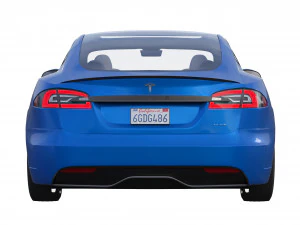 Tesla model S PLAID 2022 3D Model