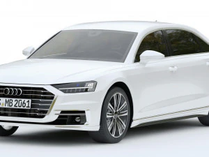Audi A8 2019 3D Model