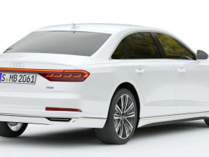 Audi A8 2019 3D Model