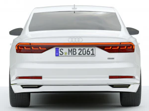 Audi A8 2019 3D Model