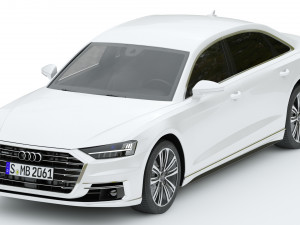 Audi A8 2019 Modelo 3D