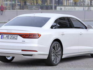 Audi A8 2019 Modelo 3D