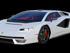 Countach LPI 800-4 3D Model