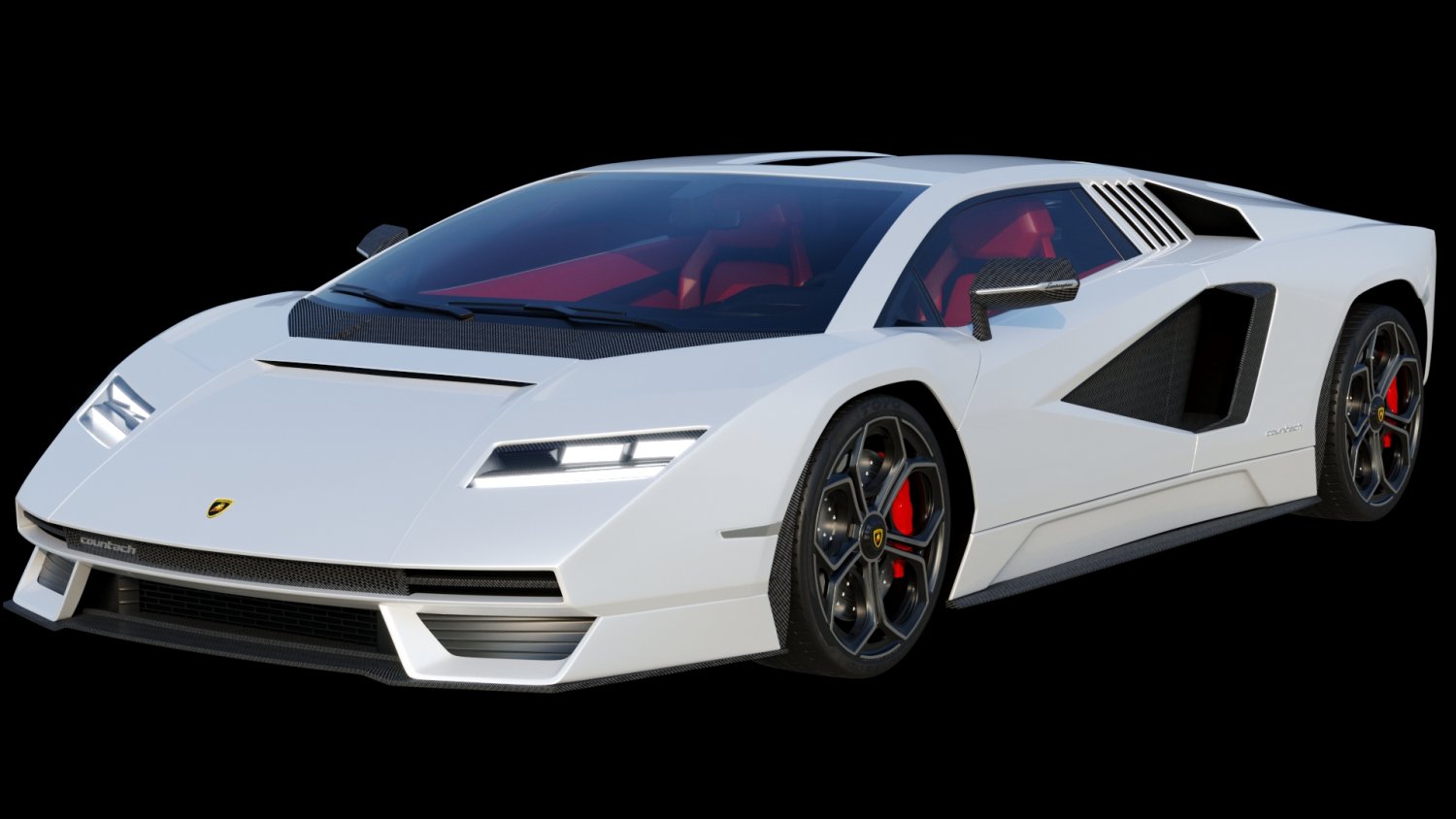 Countach LPI 800-4 3D Модель In Спортивные 3DExport