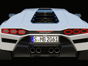 Countach LPI 800-4 3D-Modell