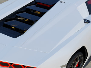 Countach LPI 800-4 3D-Modell