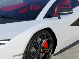 Countach LPI 800-4 3D-Modell
