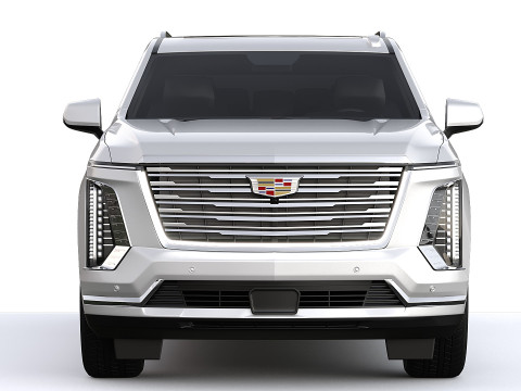 Cadillac Escalade Luxury ESV Luxury Platinum 2025 Model 3D