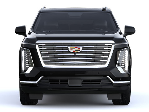Cadillac Escalade Luxury ESV Luxury Platinum 2025 Model 3D