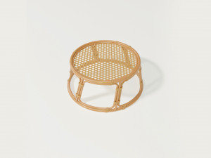 Bamboo table top mesh 3D Model