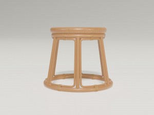 Coffee table Bamboo Modèle 3D