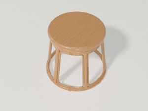 Coffee table Bamboo Modèle 3D