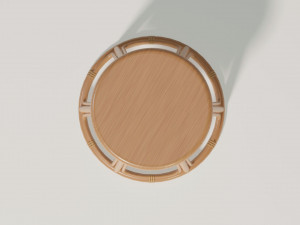 Coffee table Bamboo Modèle 3D